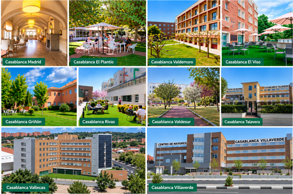 GRUPO CASABLANCA – RESIDENCIAS PARA MAYORES